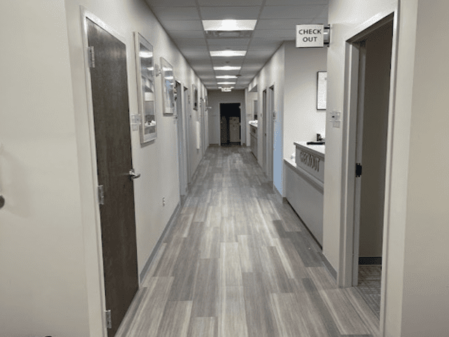 Hallway at Lung Sleep institute